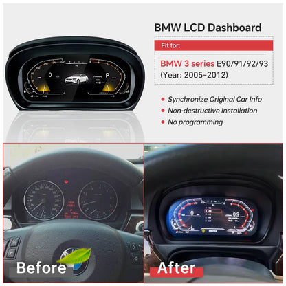 11 Inch Digital Instrument Cluster for BMW E9X