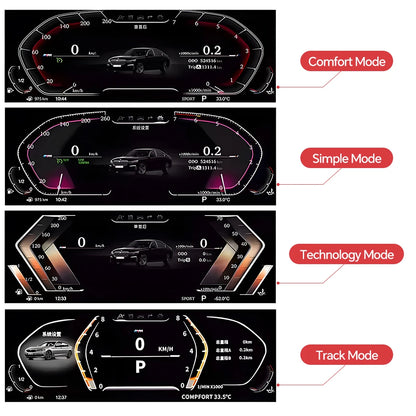 11 Inch Digital Instrument Cluster for BMW E9X