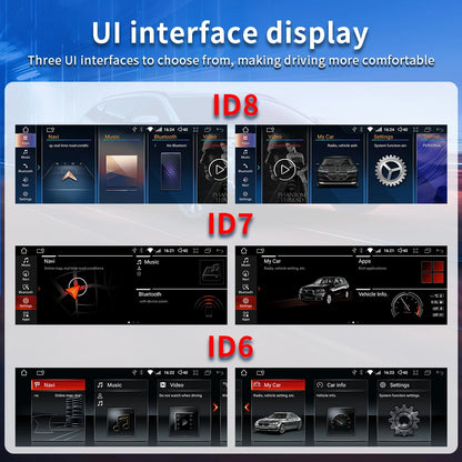 DCDX Android 14 8.8inch Qualcomm 665 8 core CarPlay Car DVD Player Auto Head Unit for Bmw 5 3 Series E60 E61 E62 E63 E90 E91 Cic Ccc