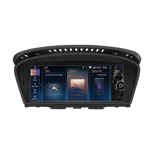 DCDX Android 14 8.8inch Qualcomm 665 8 core CarPlay Car DVD Player Auto Head Unit for Bmw 5 3 Series E60 E61 E62 E63 E90 E91 Cic Ccc